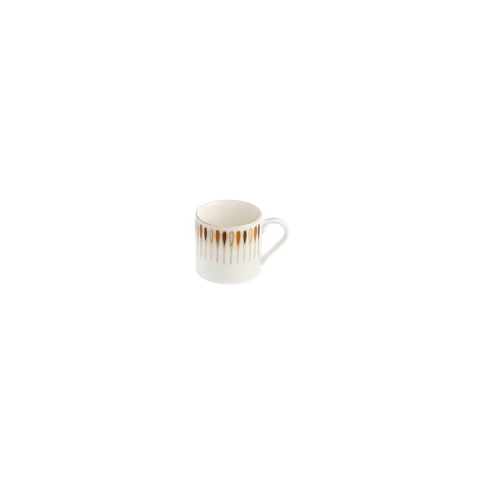 Hermia Juego de tazas de café Pera - Brown (4 piezas)